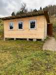 Drewniany domek rekreacyjny, nowy całoroczny / letniskowy – 4 x 7 m