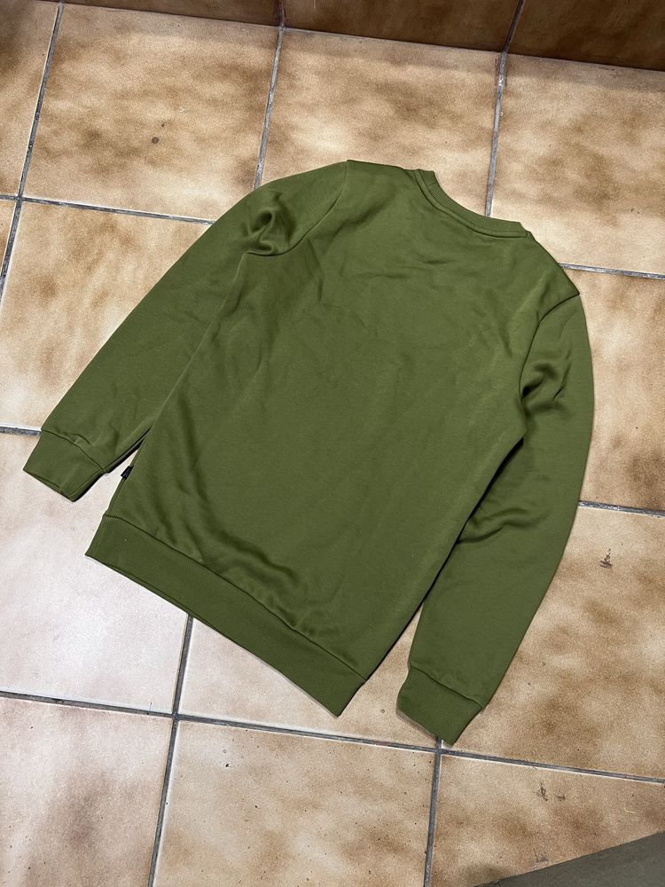 Оригінал світшот Puma новий олива чоловічий кофта XS XXL зелена casual