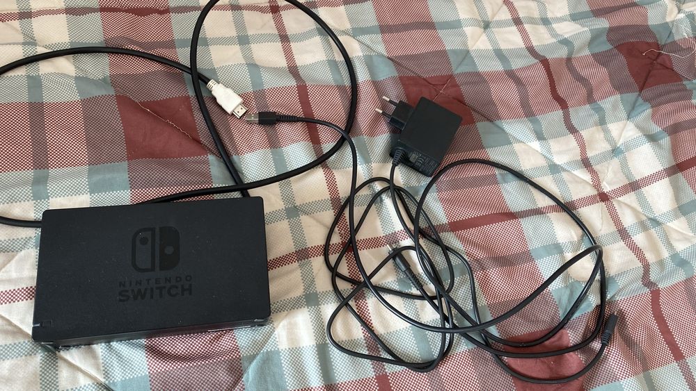 Conjunto completo nintendo switch