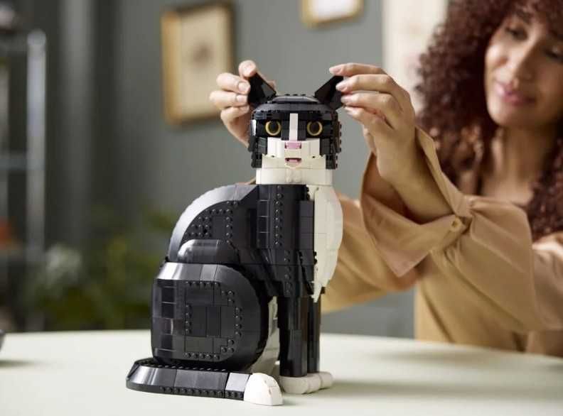 LEGO Ideas Чорно-білий кіт (21349)  Лего 21349 УЦІНКА