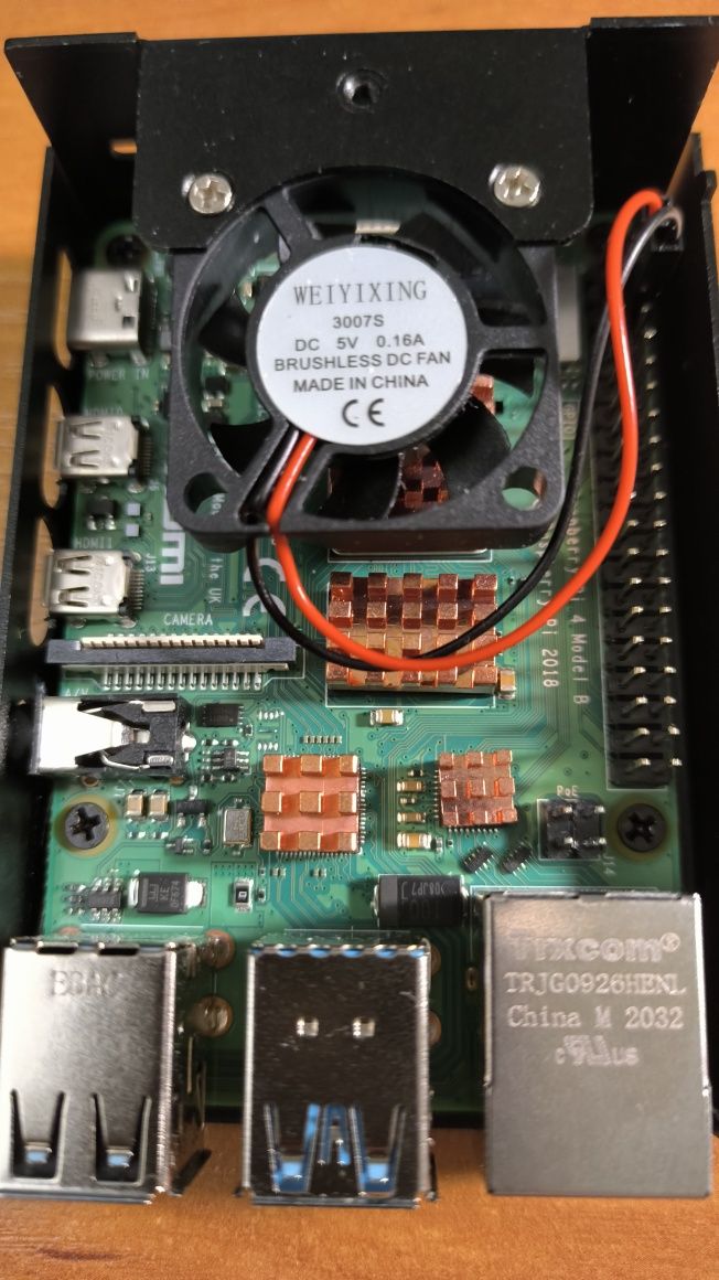 Комплект Raspberry Pi 4 Model B 2GB RPI4-MODBP-2GB +корпус+БЖ. НОВИЙ.