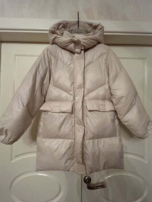 Пальто, пуховик для дівчинки Zara, р.140
