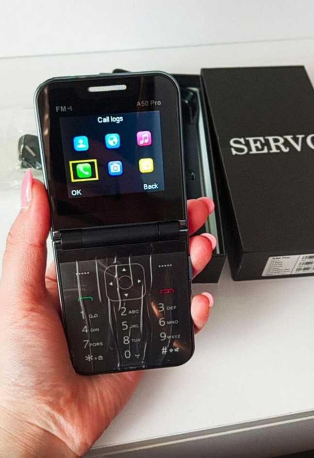 Кнопочный Мобильный Телефон SERVO A50 PRO 2 SIM карты
