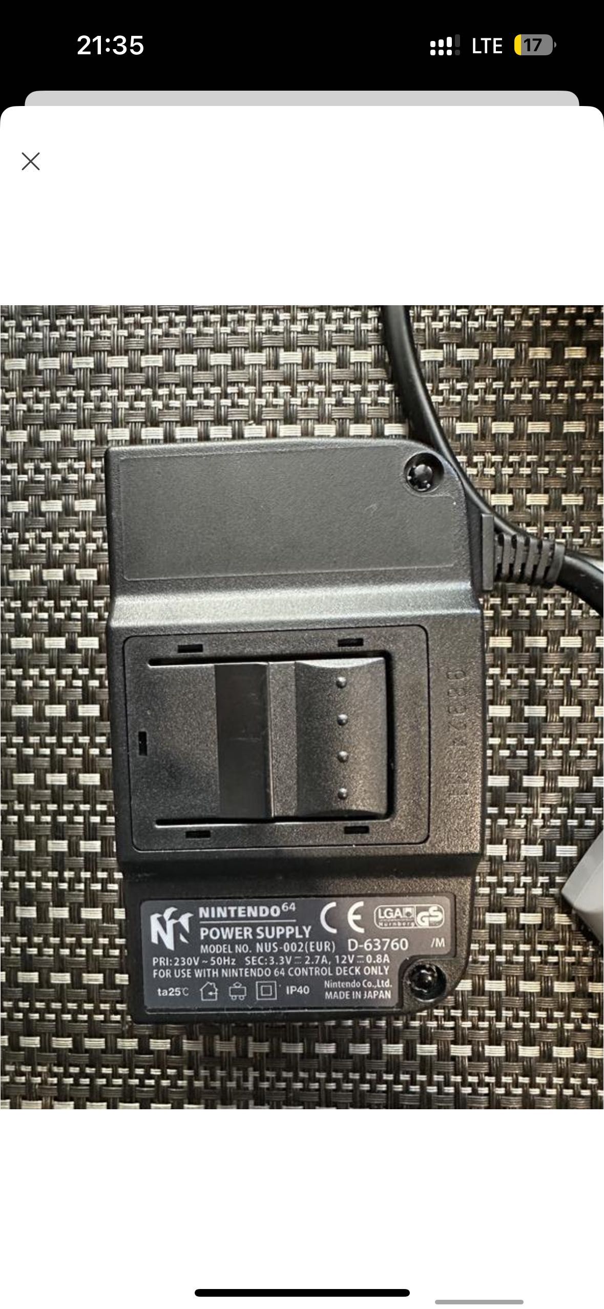 Nintendo 64, оригінал. чудовий стан, працює ідеально.