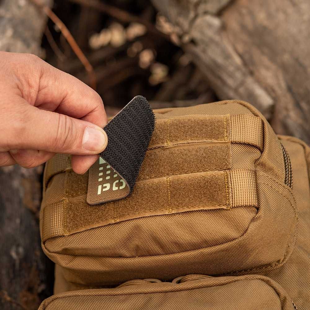 M-Tac Naszywka na rzep Flaga Polska Laser Cut Coyote Luminate