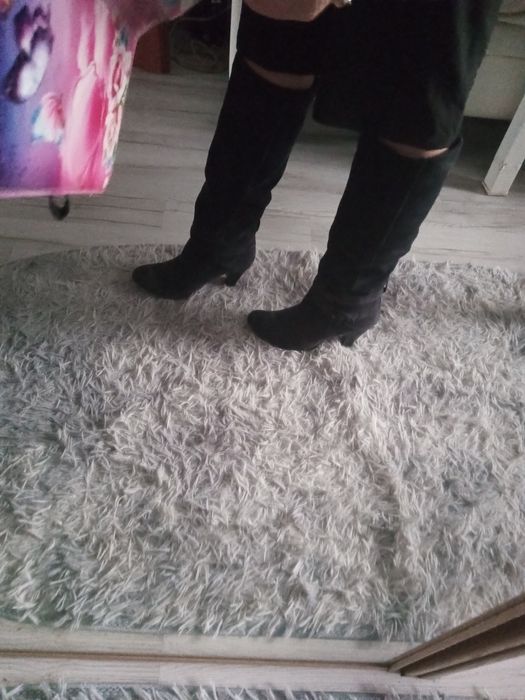 Tanio długie wciągane kozaki 38.Quazi