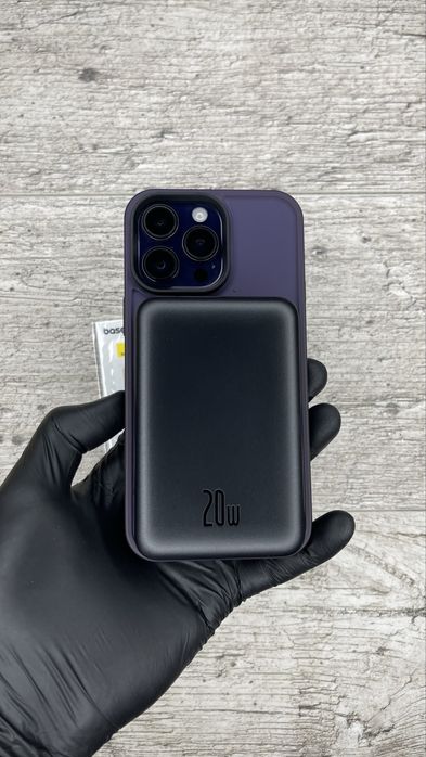 Магнитний павербанк Базеус Baseus magnetic 10000 mAh 20w швидка заряд