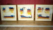 Quadro Tela Oleo/Pastel Jacob 2003
