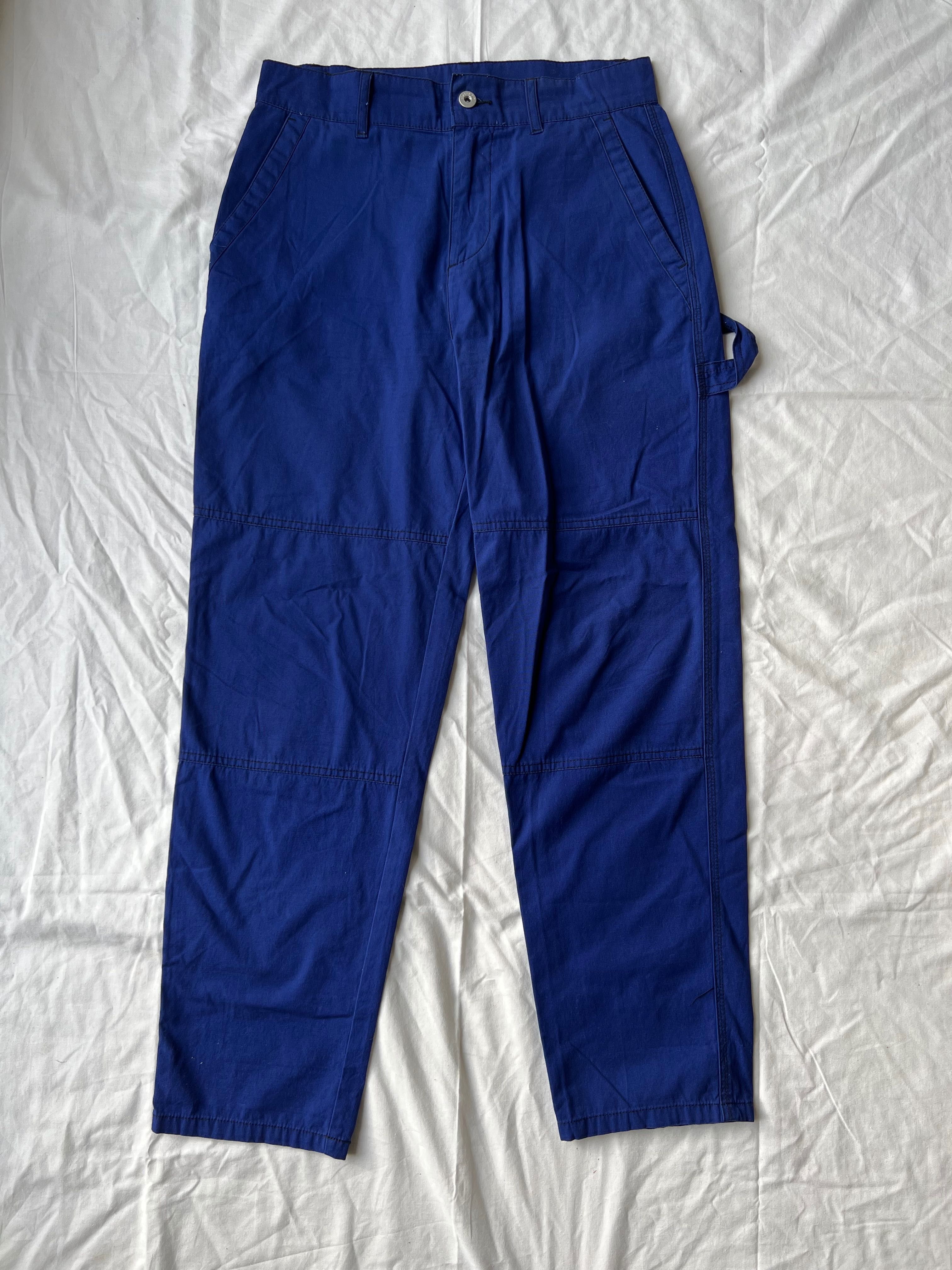 Asos Collusion spodnie ciemno niebieskie W28L32