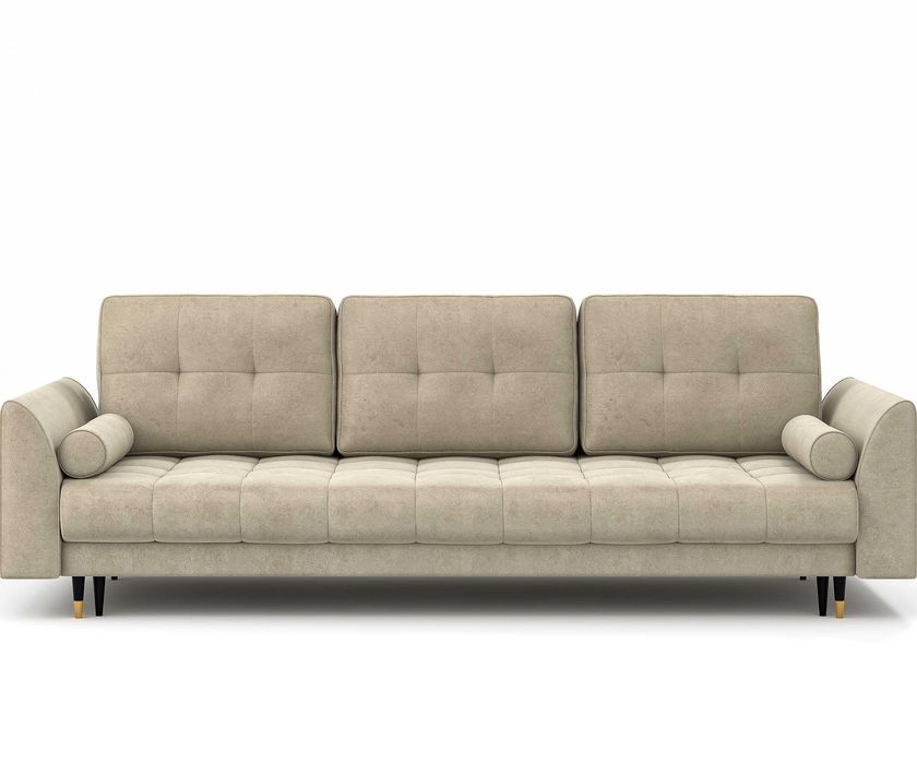 Sofa Candy 3-osobowa w tkaninie Riviera 21 – z funkcją spania