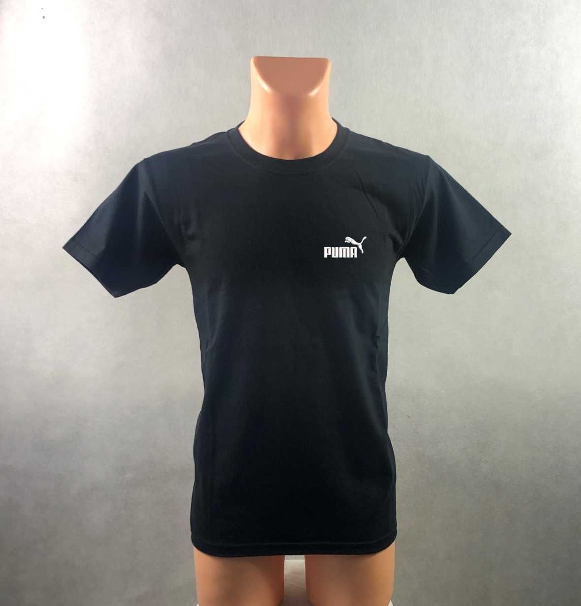 Puma t-shirt męski 4XL czarny