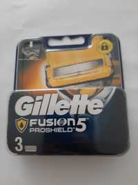 Gillette fusion proshield 3 шт в уп