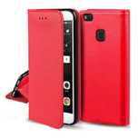 Etui Magnetyczne Case Na Moto Edge 50 Neo Czerwone Ochrona Kieszonka