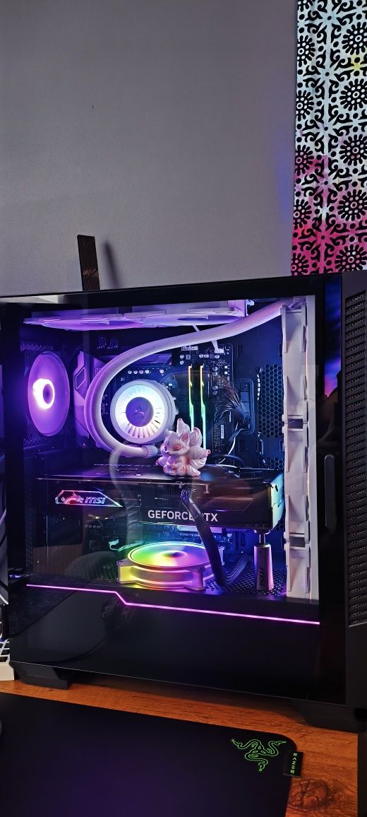 Komputer PC: RTX 4080 SUPER / Ryzen 7 9800X3D / 64GB DDR5 / X670/ SSD