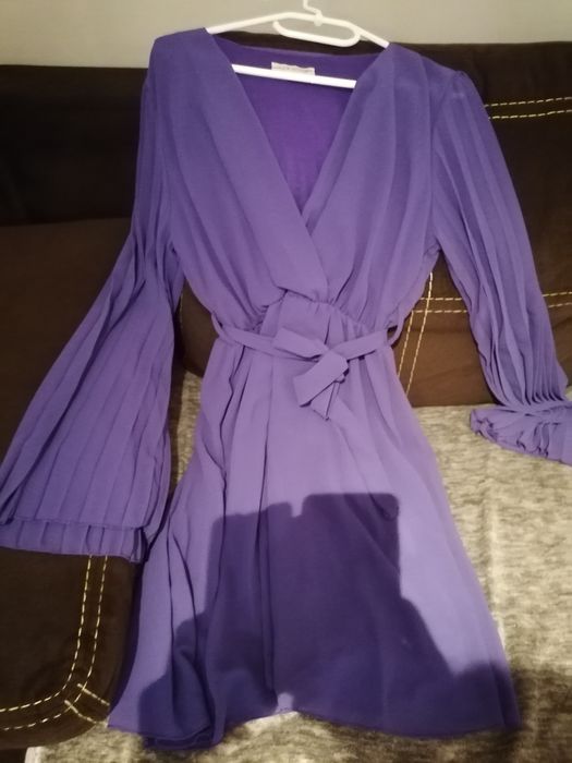 Sukienka fioletowa