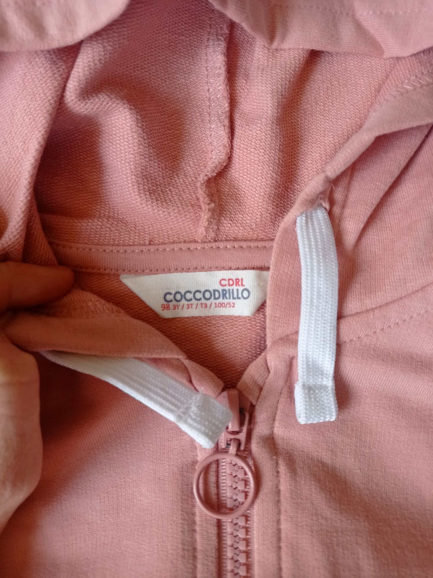 Komplet dresowy Coccodrillo r 98 bluza spodnie