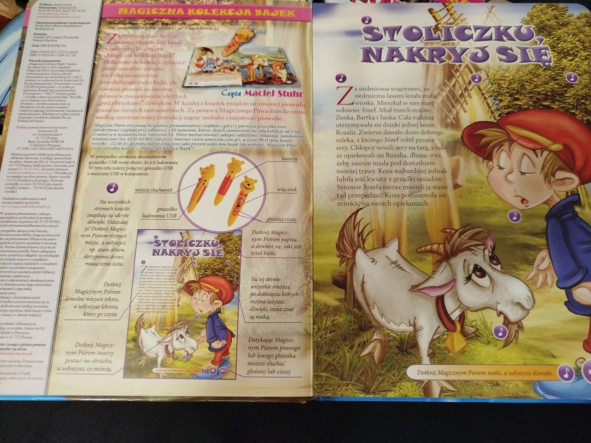 Magiczna kolekcja bajek plus magic pen