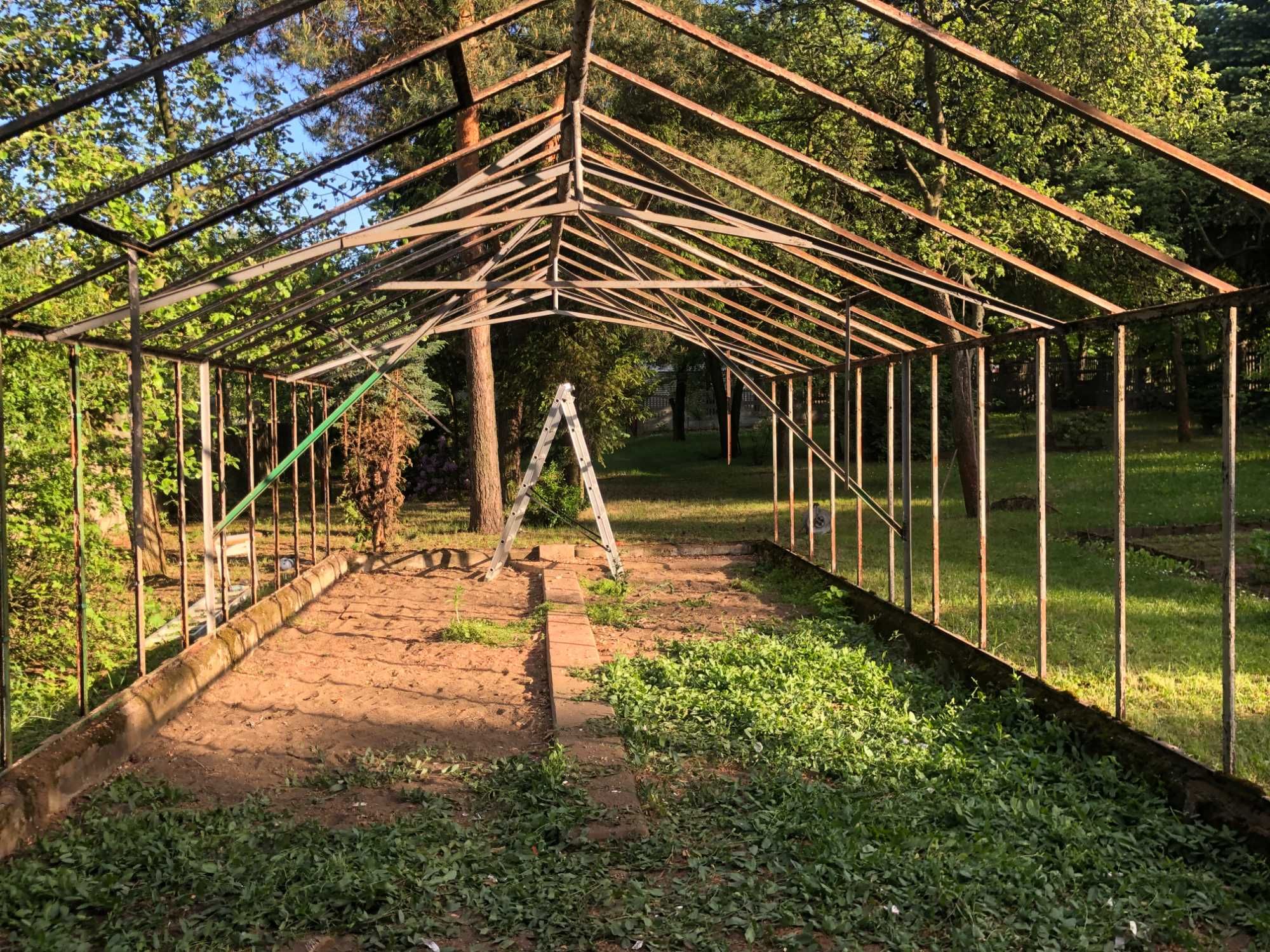 Szklarnia , Garaż , Domek gospodarczy 4x8m