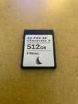Cartão de memória CFexpress tipo B ANGELBIRD 512 GB - 3700mb/s