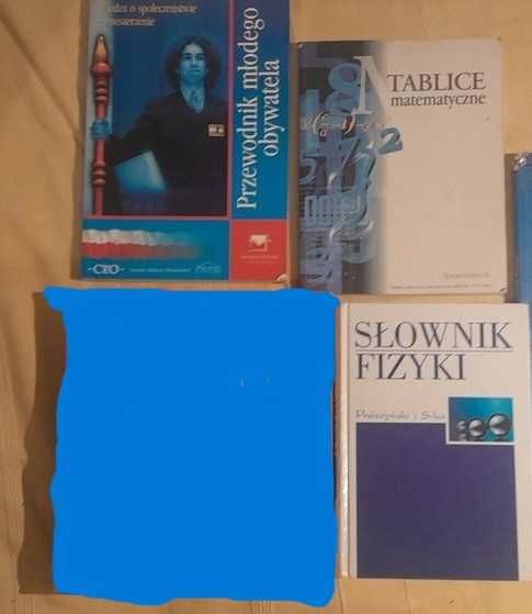 Zestaw 13 książek Historia język polski inne