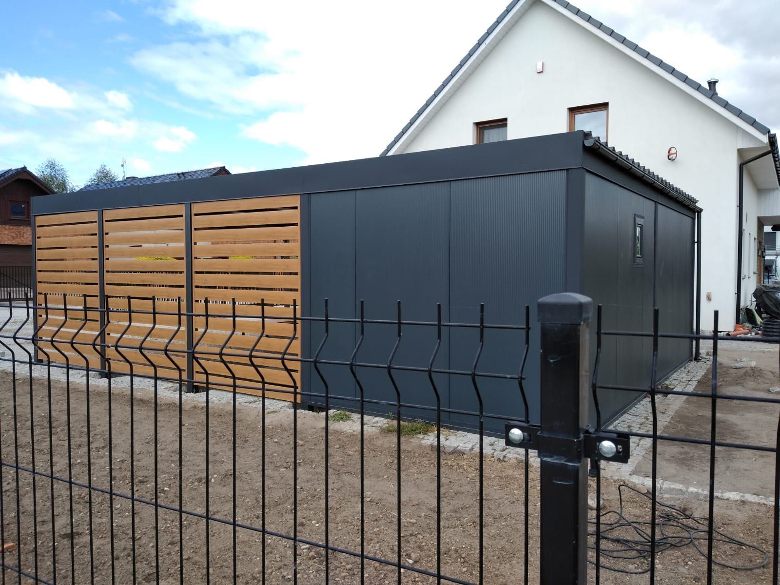 Carport, wiata, zadaszenie, nowoczesna wiata