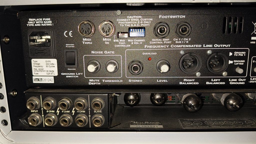 Engl E570 + mesa boogie poweramp 20/20