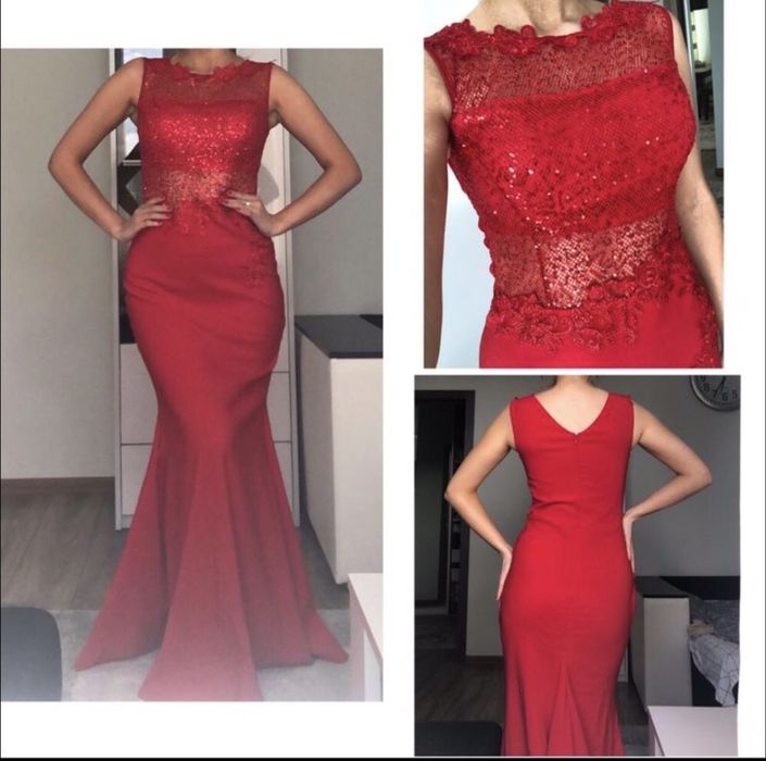 Продам платье червоне