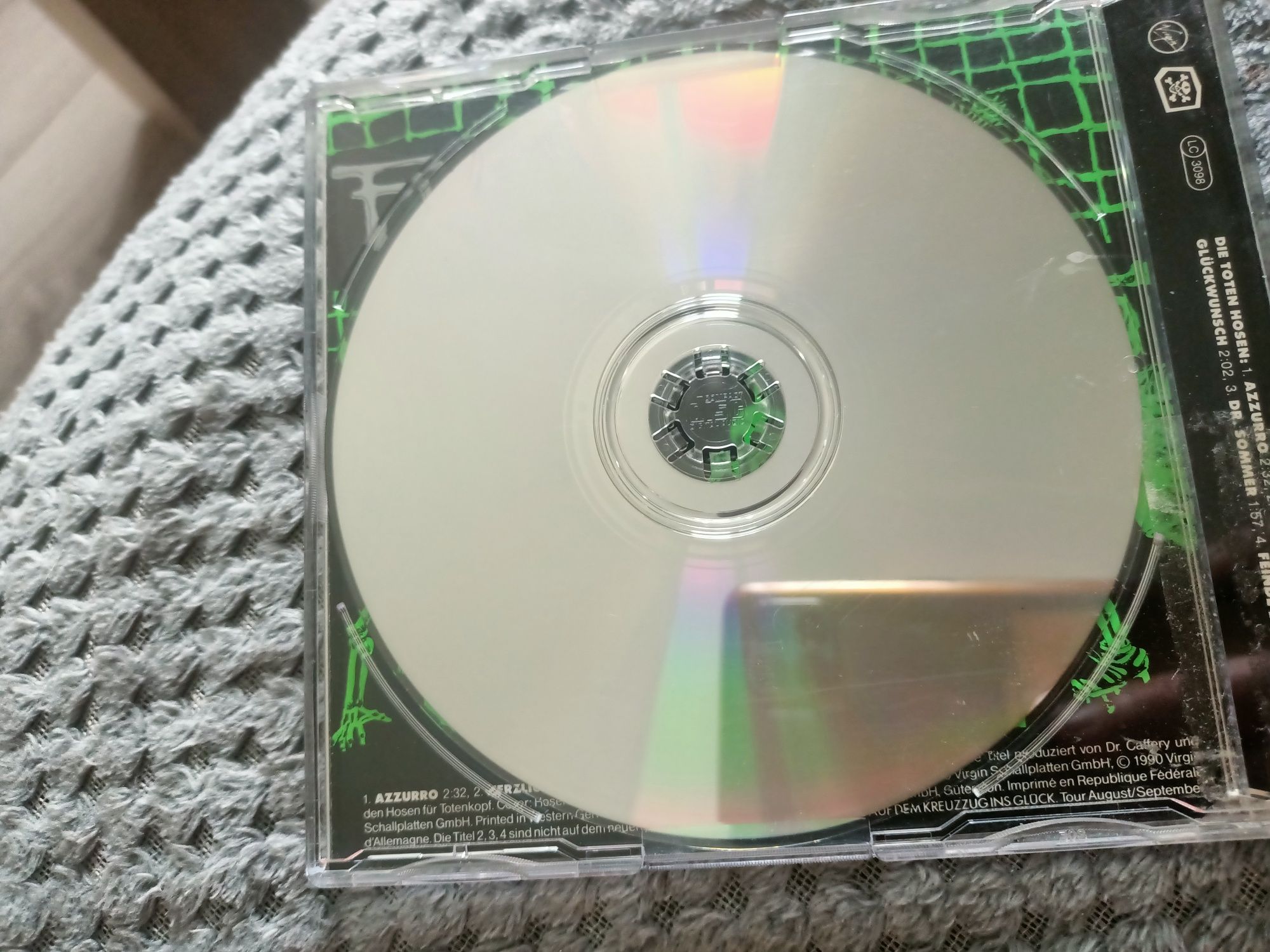 Die Toten Hosen - Azzurro (CD, Maxi, Gre)(vg+)