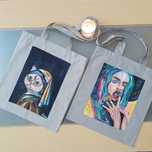 Tote Bag Pintado à mão