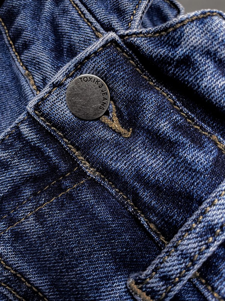 Dżinsy wysoki stan mom jeans goth unif archive y2k avant garde TOXIK3