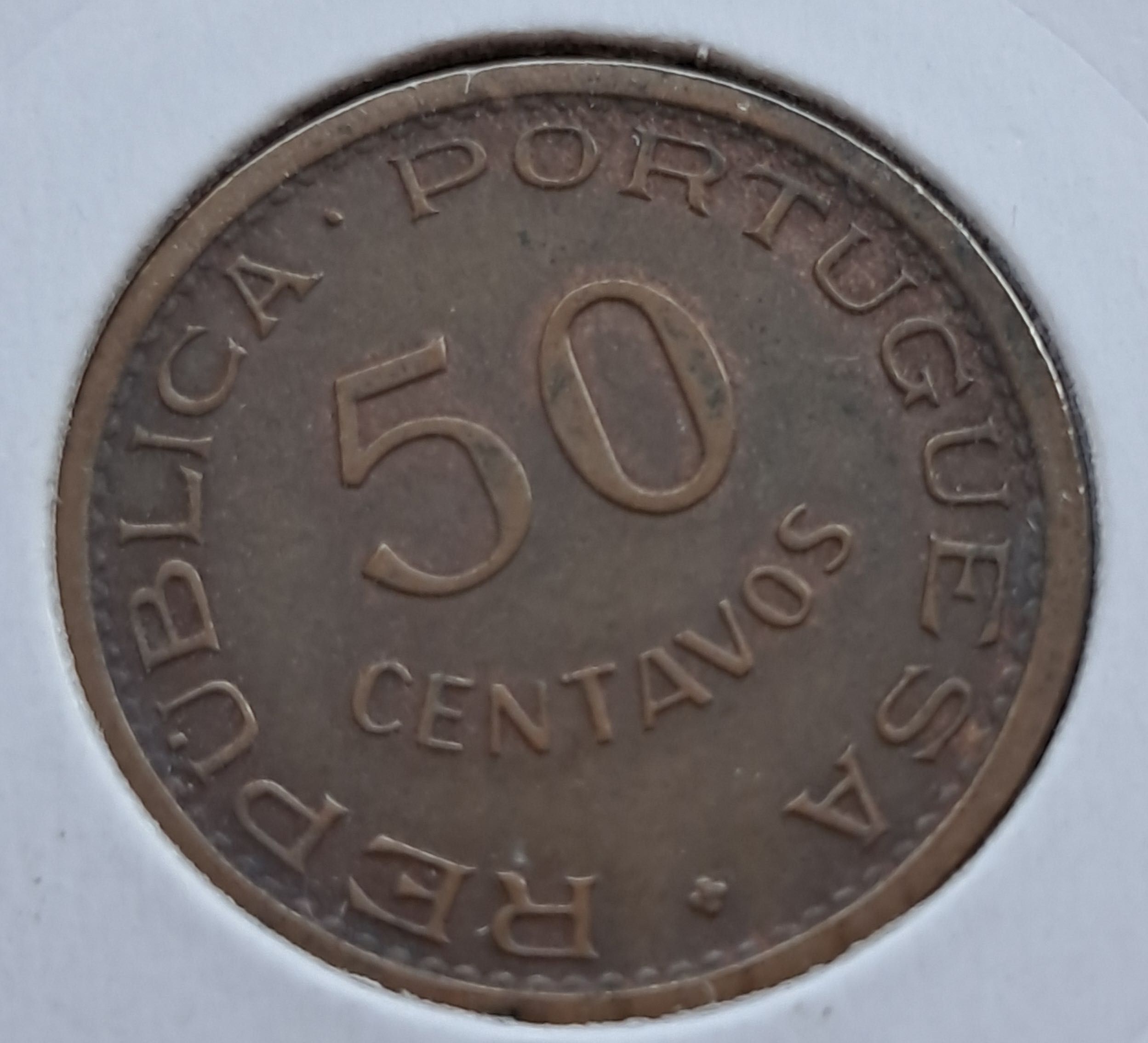 São Tomé e Príncipe - 50 Centavos 1971