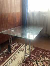 Стол стеклянный, стікляний стіл