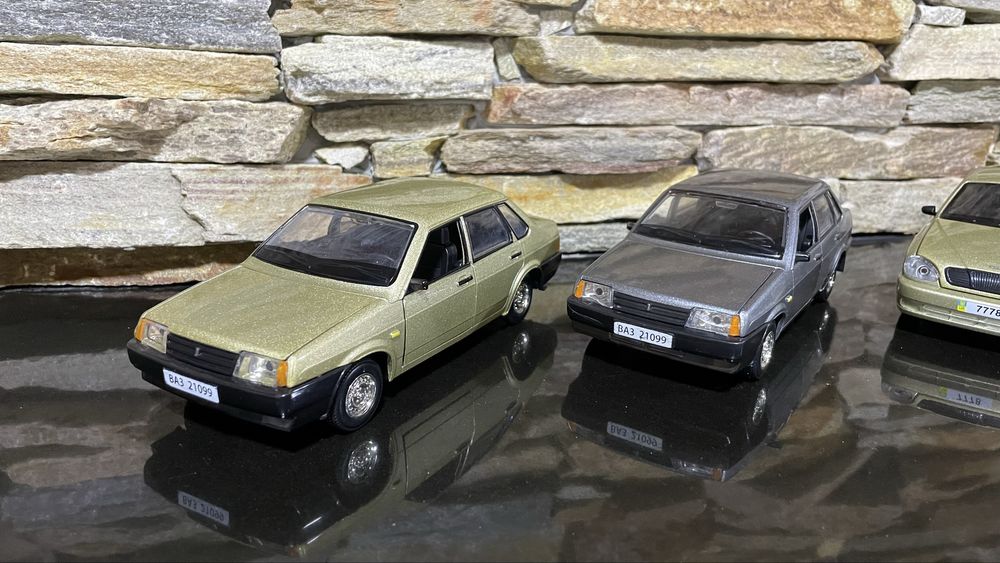 Машинка 21099 lanos 2121 ніва іграшка металева модель автопром 1:24 22