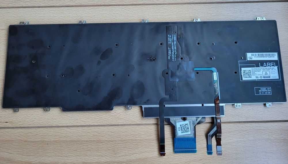 Teclado Dell Precision 7730, 7530, 7540, 7740, GER