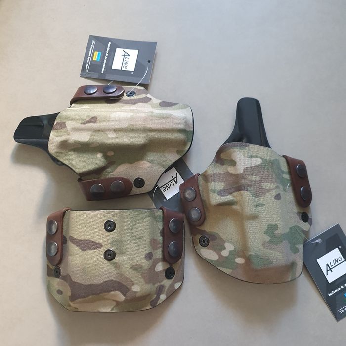 Кобура поясная быстросьемная пластиковаяA-line для ПМ, Форт 12, 17, 14