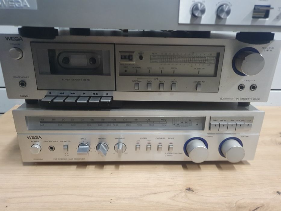 Zestaw HI-FI* wieża WEGA P120SH+C120SH+R250SH