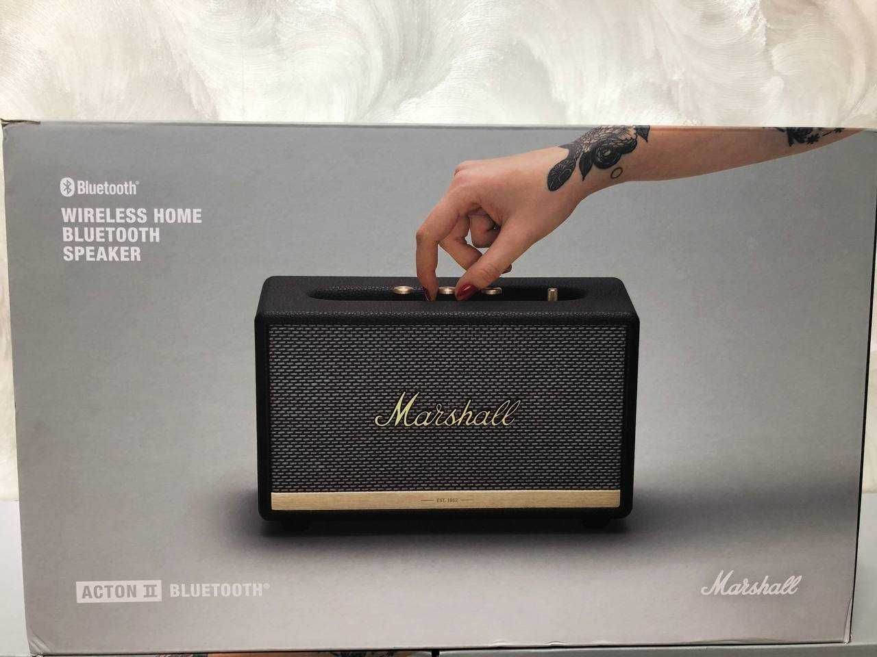 Моноблочна акустична система Marshall Acton II Bluetooth Black Нова!
