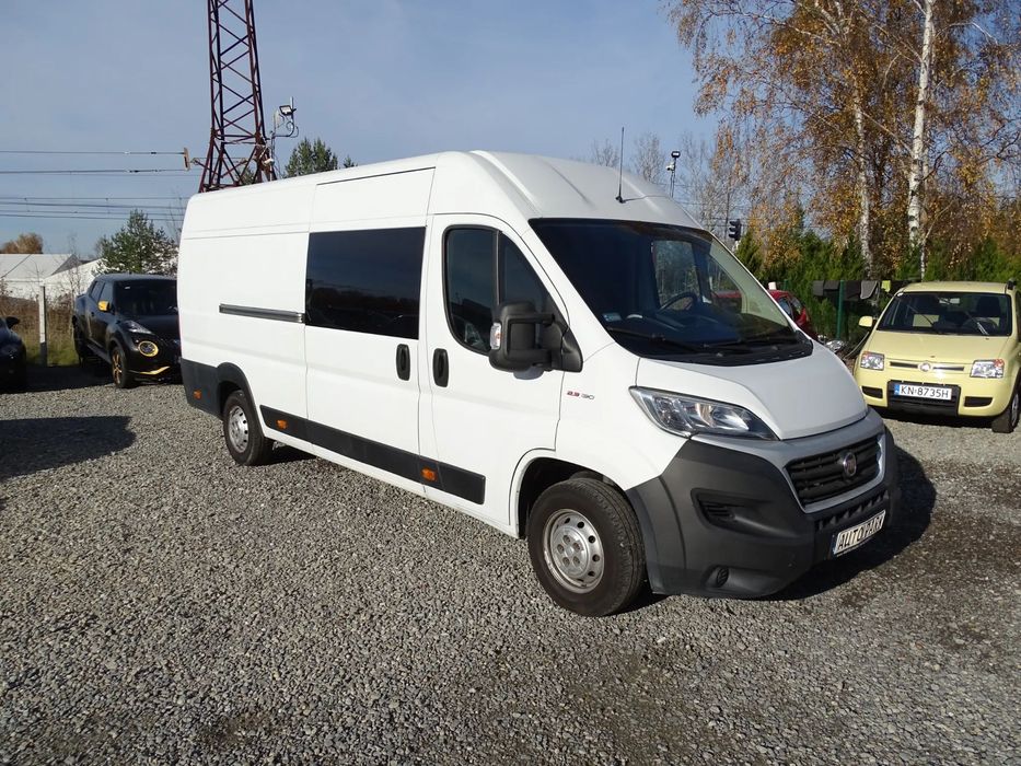 Fiat DUCATO  L4H2 MAX Salon PL Bezwypadkowy ZADBANY FAK VAT 23% 1 właściciel EURO6