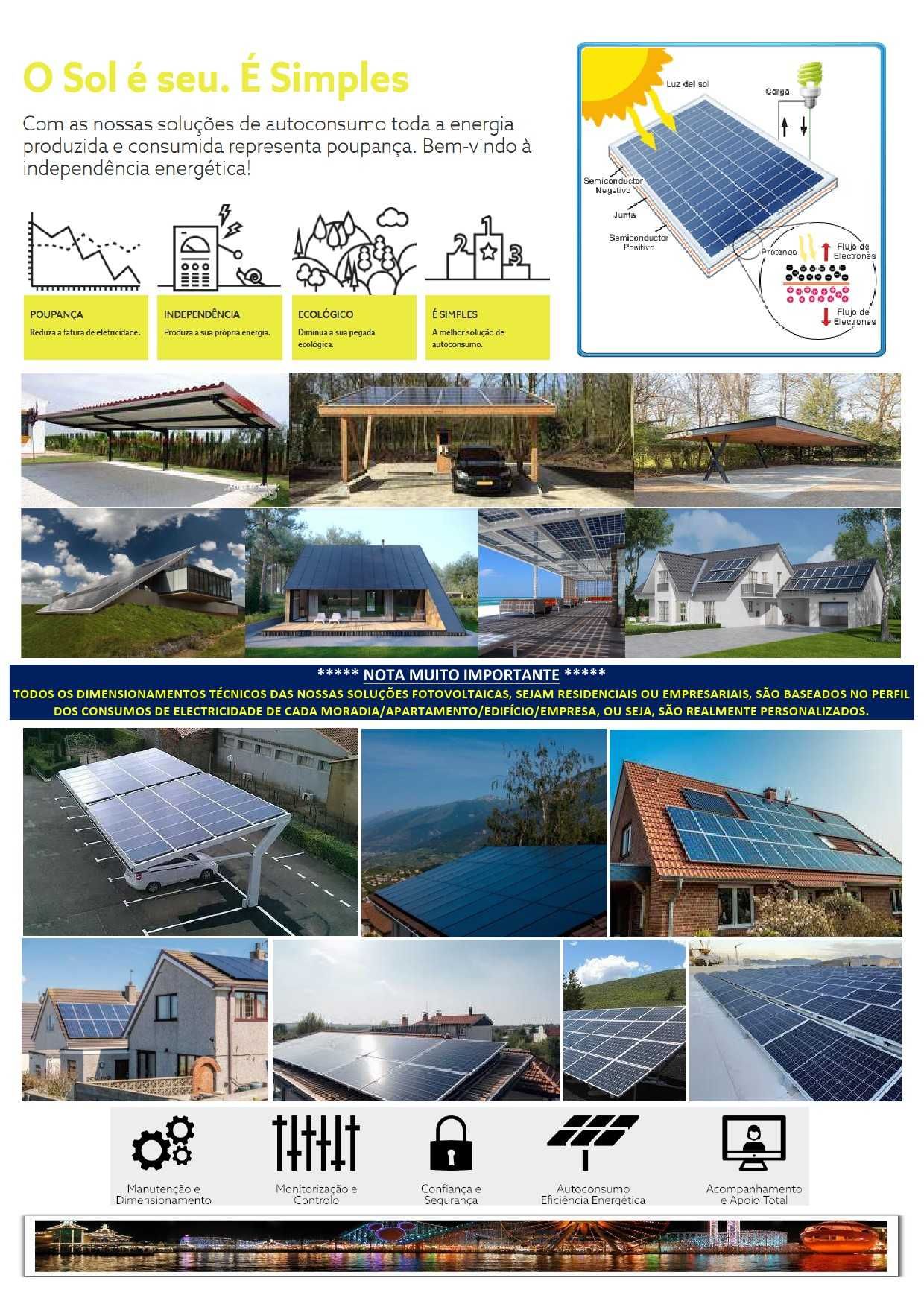 Instalações Solares Fotovoltaicas com Inversor Híbrido Monofásico