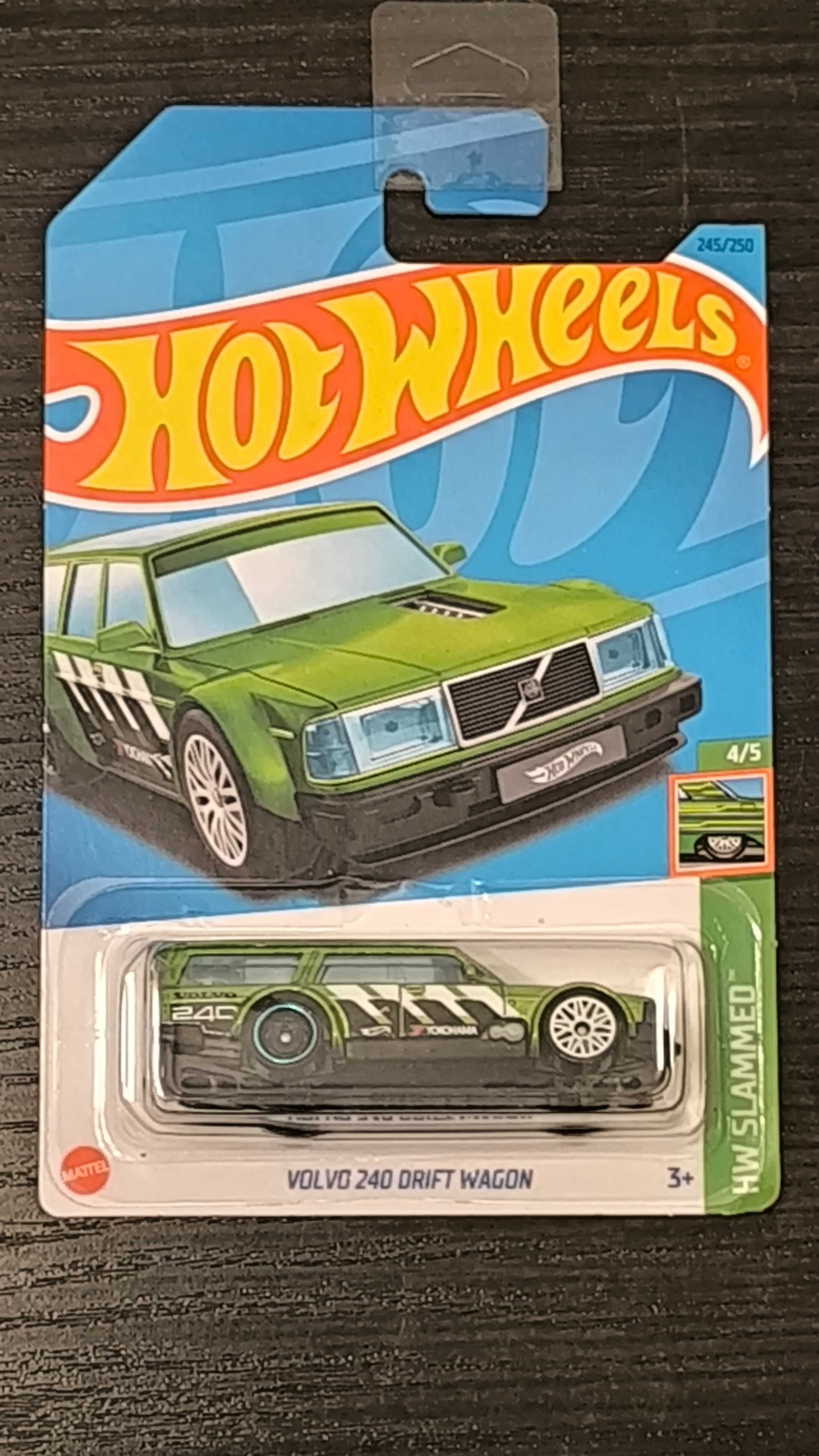 Volvo 240 Drift Wagon Długa karta Hot Wheels 2023 r. 245/250 nr1283