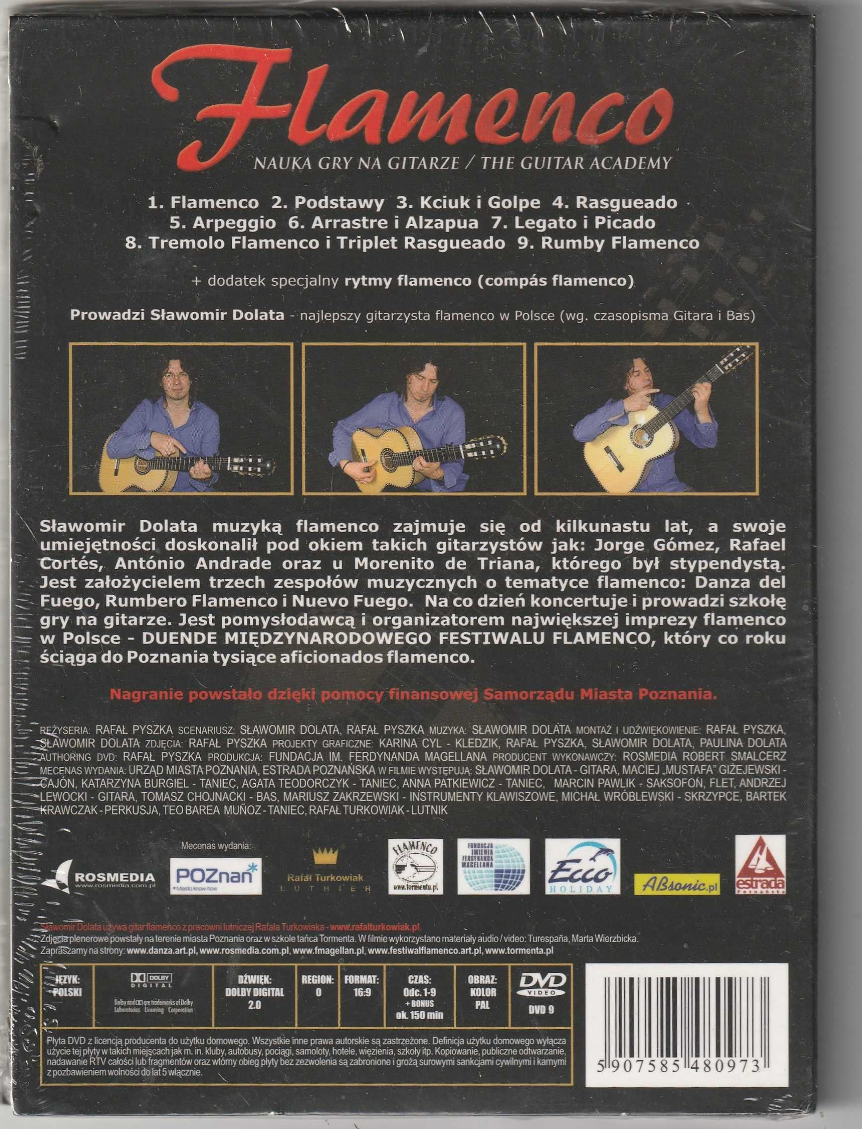 ABSONIC DVD Flamenco nauka gry na gitarze