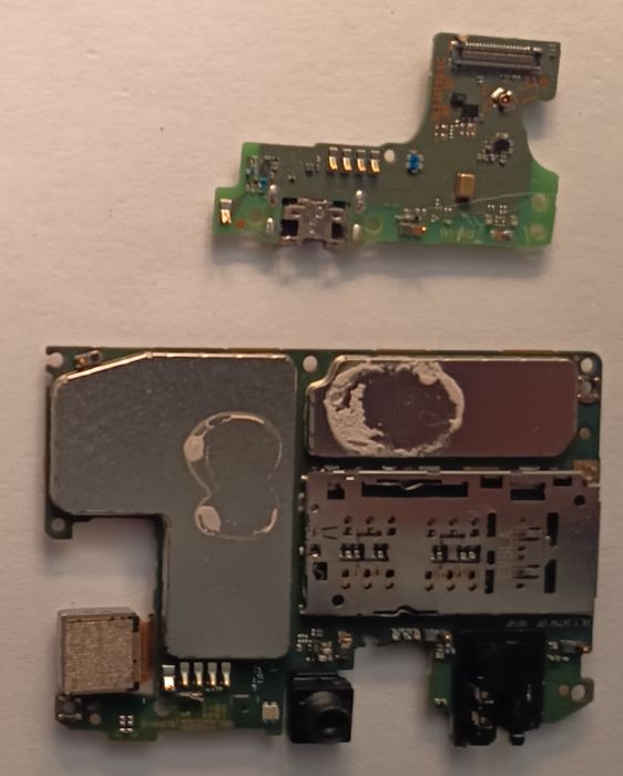 Kamerki aparaty Huawei Y6s JAT-L41 + płytka usb + klapka baterii