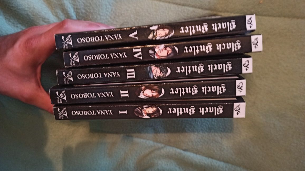 Livros manga , variados em inglês
