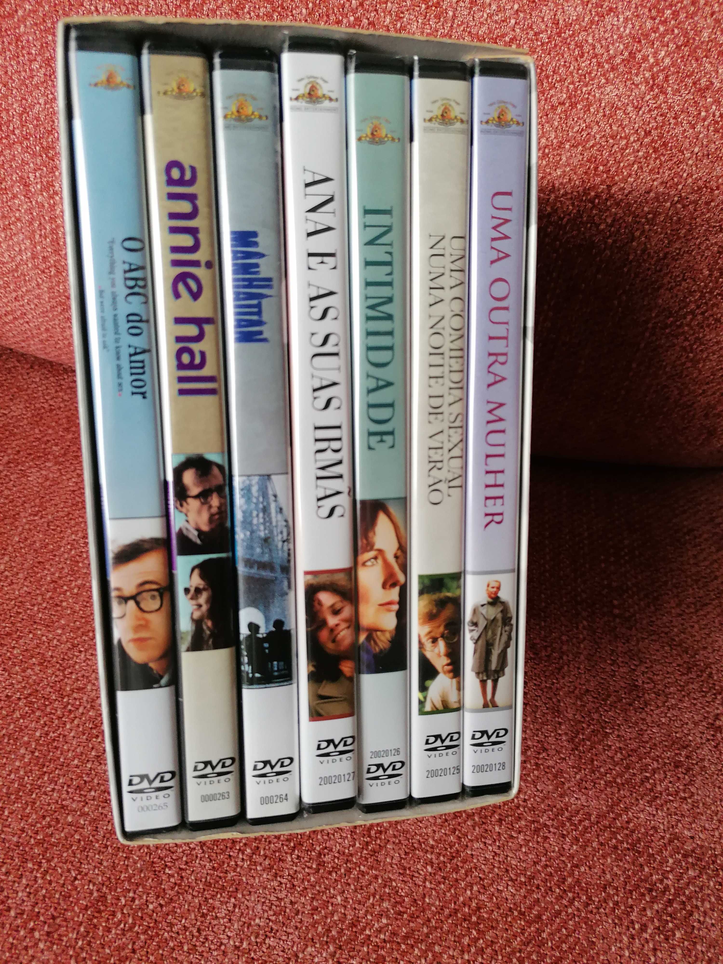 Dvd - Woody Allen - caixa com 7 filmes