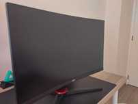 Monitor Gaming Aoc 23.6" Curvo FHD 165Hz 1Ms Hdmi DP C/Colunas