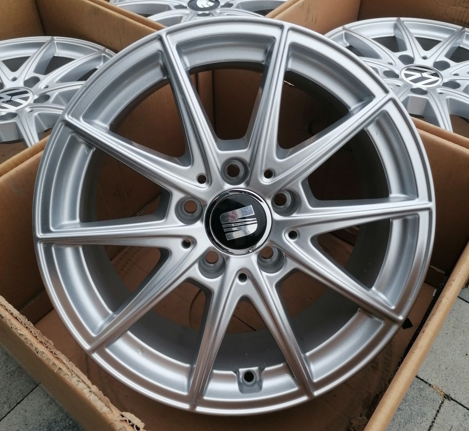 #M12 Alufelgi R16 5x112 Mercedes Audi VW Seat Skoda BMW Mini SsangYong