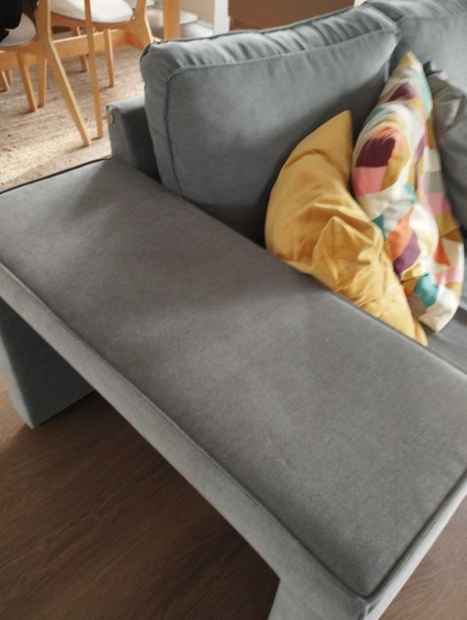 Sofá Cama Antracite Hardy Gato Preto