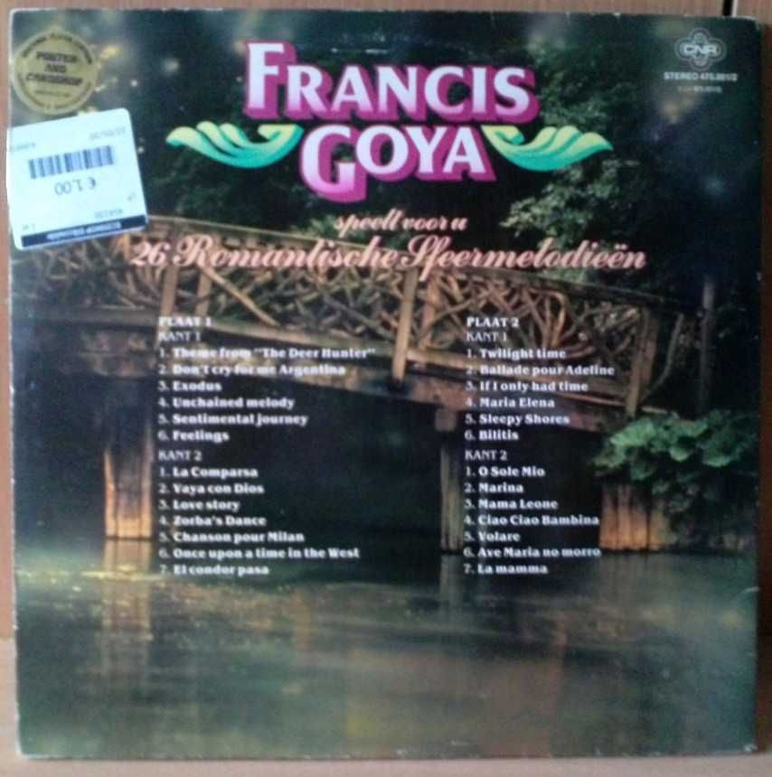 Francis Goya-26 Romantycznych melodii 2LP Winyl