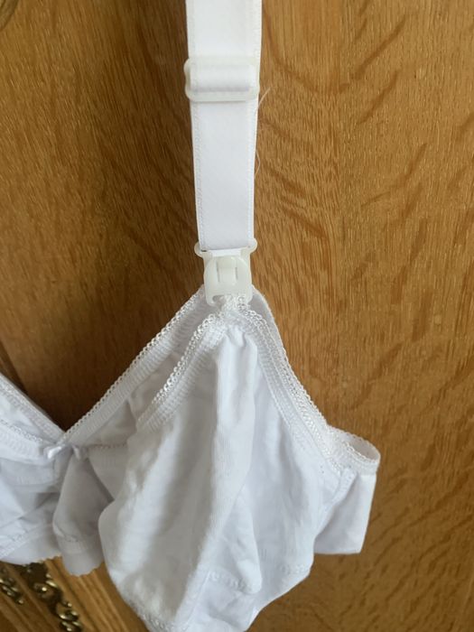 Бюстгальтер для годування Stella, білий, 85C, 95% бавовна