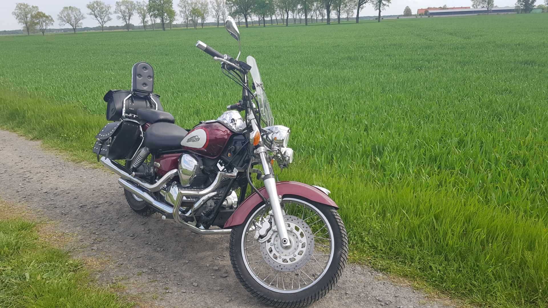 Chopper-Cruise           Sprzedam motocykl YAMAHA Drag Star 125